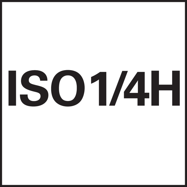 Třída tolerance závitu: ISO1/4H
